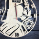 Handgefertigte Wanduhr „Star Wars Time“