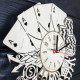 Designer-Wanduhr „Las Vegas“