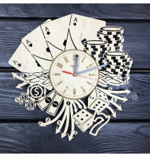 Designer-Wanduhr „Las Vegas“
