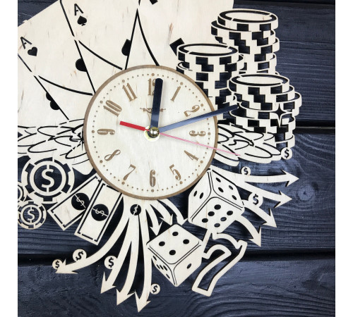 Designer-Wanduhr „Las Vegas“