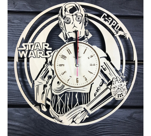 Star Wars Universe Works Wanduhr
