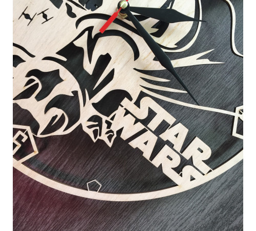 Ungewöhnliche Star Wars Wanduhr
