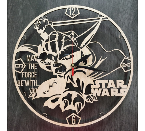 Ungewöhnliche Star Wars Wanduhr