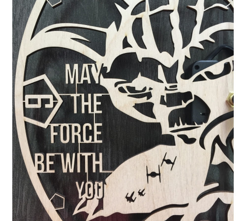 Ungewöhnliche Star Wars Wanduhr