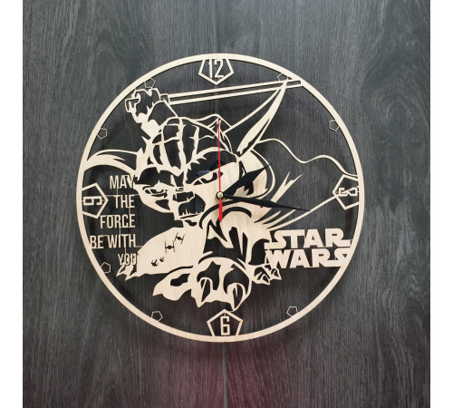 Ungewöhnliche Star Wars Wanduhr