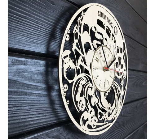 Handgefertigte Uhr „Anime Studio Ghibli“