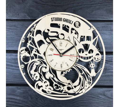 Handgefertigte Uhr „Anime Studio Ghibli“
