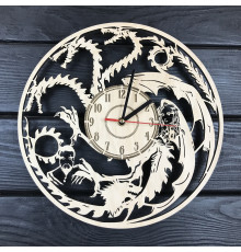 Große originelle Wanduhr für das Wohnzimmer 