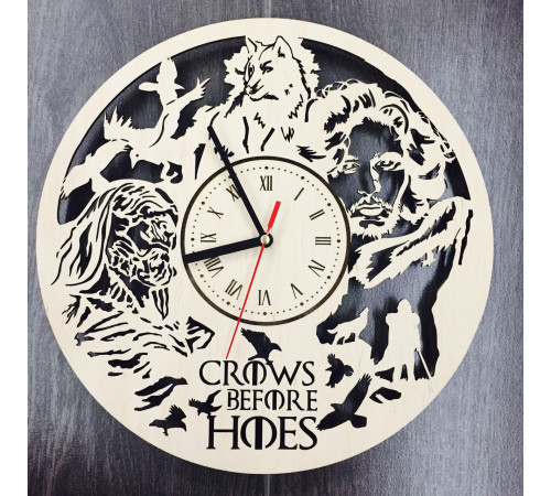 Original Game of Thrones Wooden Wall Garlic