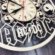 AC/DC Konzept Wanduhr