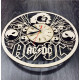 AC/DC Konzept Wanduhr