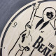 Large original wall clock "The Beatles era"