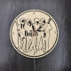 Large original wall clock "The Beatles era"