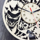 Lautlose Wanduhr "Batman"