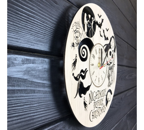 Große Wanduhr „Nightmare before Christmas“