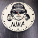 Wanduhr "NW A", Holzzifferblatt.