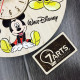 Handmade colorful wall clock "Walt Disney"