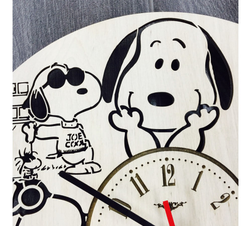 Snoopy Children's Wall Clock