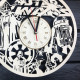 Large wall clock from the shore of "Planet Star Wars"
