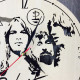 Pink Floyd Silent Wooden Wall Clock