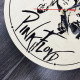 Pink Floyd Silent Wooden Wall Clock