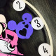 Children's wall clock "Mickey Mouse" in color
