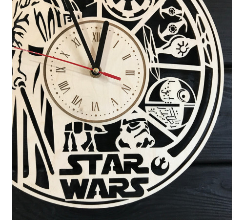 Original Star Wars Wooden Wall Garlic