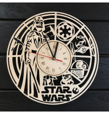 Oryginalny drewniany ścienny czosnek Star Wars