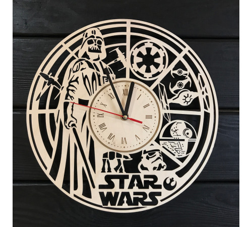Original Star Wars Wooden Wall Garlic