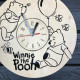 Children's wooden wall clock "Winnie the Pooh"
