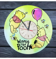 Children's colorful wooden wall clock 