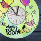 Children's colorful wooden wall clock "Winnie the Pooh"