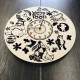 Children's wall clock "Winnie the Pooh and his company"