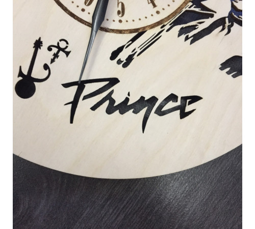 Handmade wall clock "Prince"