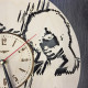 Handmade wall clock "Prince"