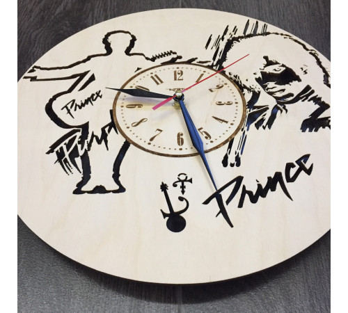 Handmade wall clock "Prince"