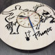 Handmade wall clock "Prince"