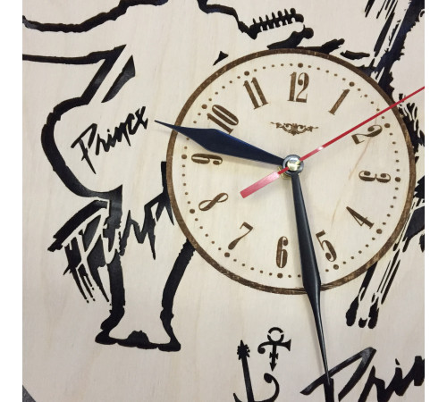 Handmade wall clock "Prince"