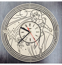 Wonder Woman Designer Wall Clock