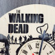 Wall clock with an original design from "The Walking Dead"