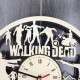 Silent Wooden Wall Clock "The Walking Dead"