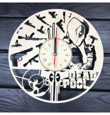 Wooden wall clock 