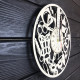 Designer wall clock 18+ "For Two"
