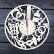 Designer wall clock 18+ "For Two"