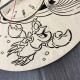 Children's wall clock "The Little Mermaid"