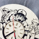 Wall clock with a fun Pokemon design