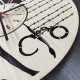 Prison Break Wall Clock