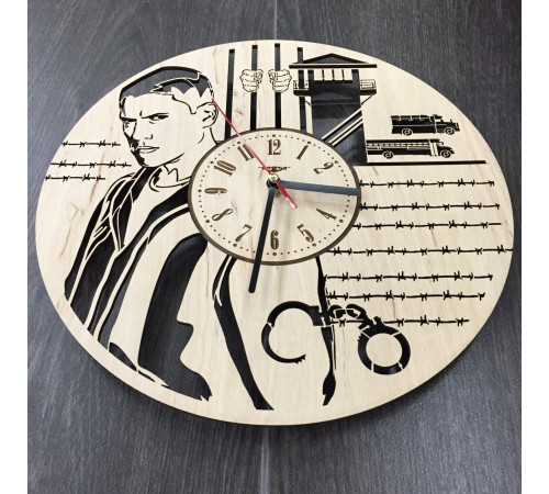Prison Break Wall Clock