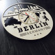 Duży zegar ścienny wewnętrzny "Berlin"