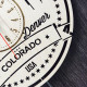 Duży zegar ścienny „Denver, Kolorado”